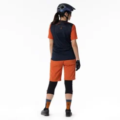 Mtb-Shorts < SCOTT Trail Flow w/ Pad hort met Zitkuen Dame - dark blue