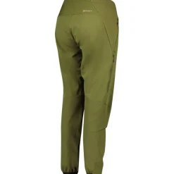 Winterbroeken < SCOTT Trail torm Hybrid Fietbroek Dame - fir green/cloud pink