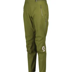 SCOTT Trail Storm WP Fietsbroek Dames - fir green/cloud pink