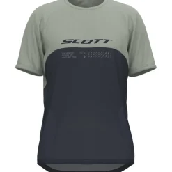 SCOTT Vertic DRI Korte mouwen shirt heren - dark blue/spray grey