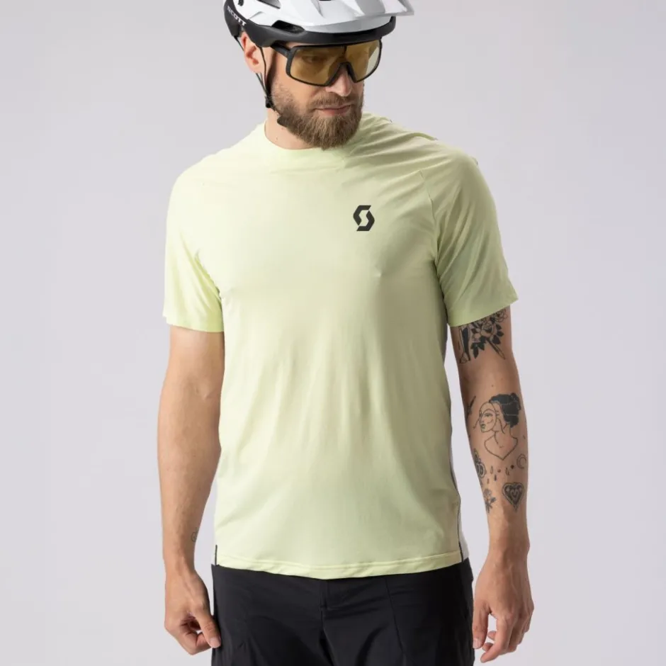 Mtb-Shirts < SCOTT Vertic Pro T-hirt et korte ouwen voor heren - pray grey