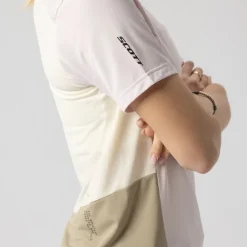 SCOTT Vertic Zip T-shirt met korte mouwen voor dames - dark blue