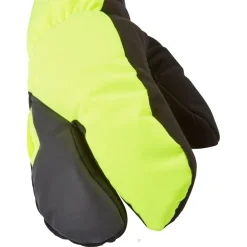 Winterhandschoenen < SealSkinz Barwick Waterdichte Extreme Koude Weer Cyclu Gepleten Vinger Handchoenen - Neon Yellow
