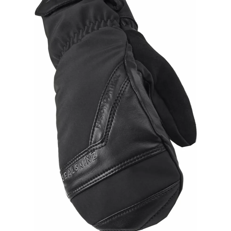 SealSkinz Swaffham Waterdichte, Extreem Koude, Geïsoleerde Vingerhandschoen met Fusion Control™ - Zwart