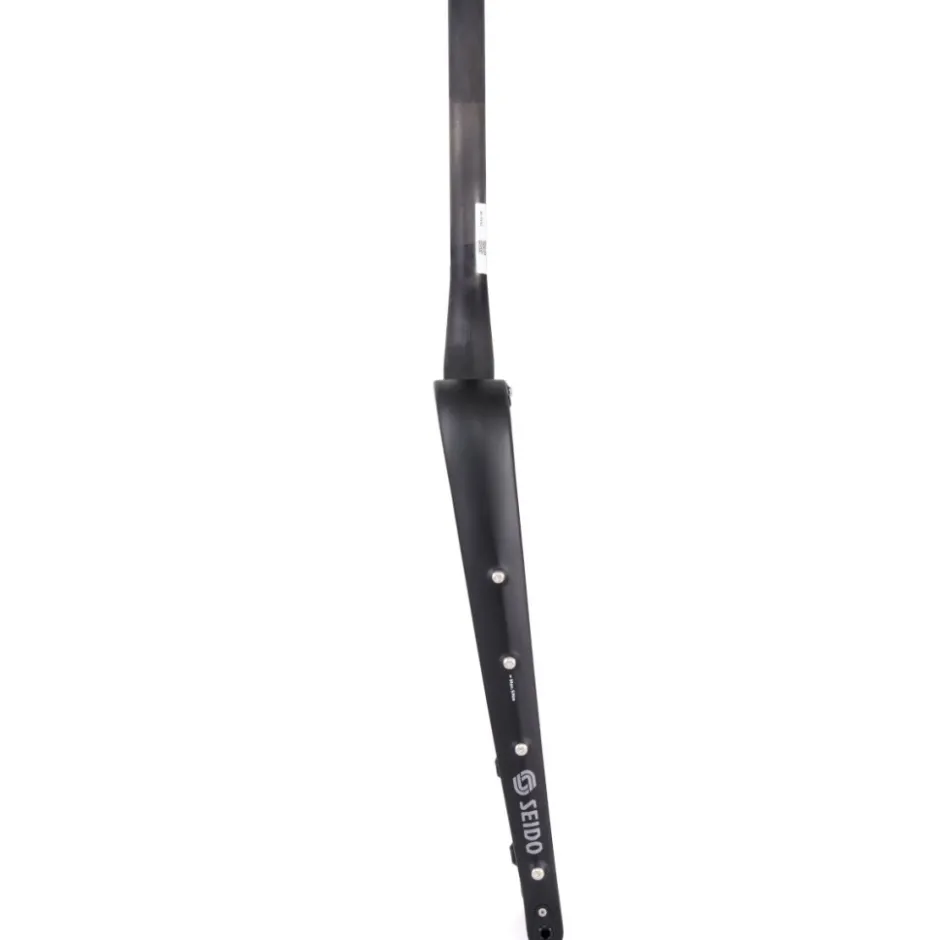 Vaste Voorvorken < SEIDO MGV Carbon Disc Starre Voorvork - Tapered - Flat Mount - 12x100mm - zwart