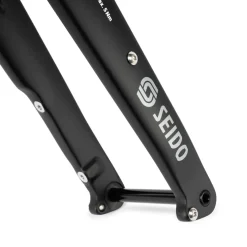 SEIDO RGT Carbon Disc Vork - Tapered - Flat Mount - 12x100mm - zwart