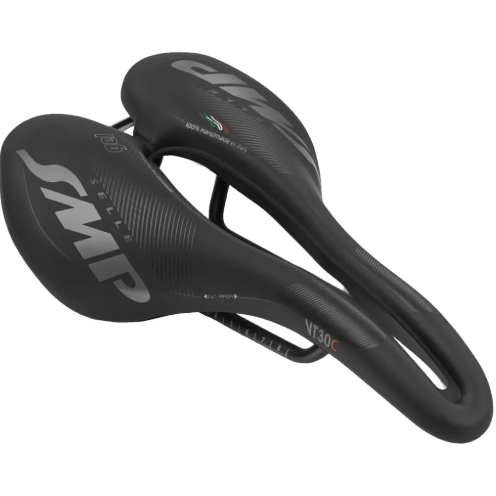 Selle SMP VT30C Gel Zadel - zwart