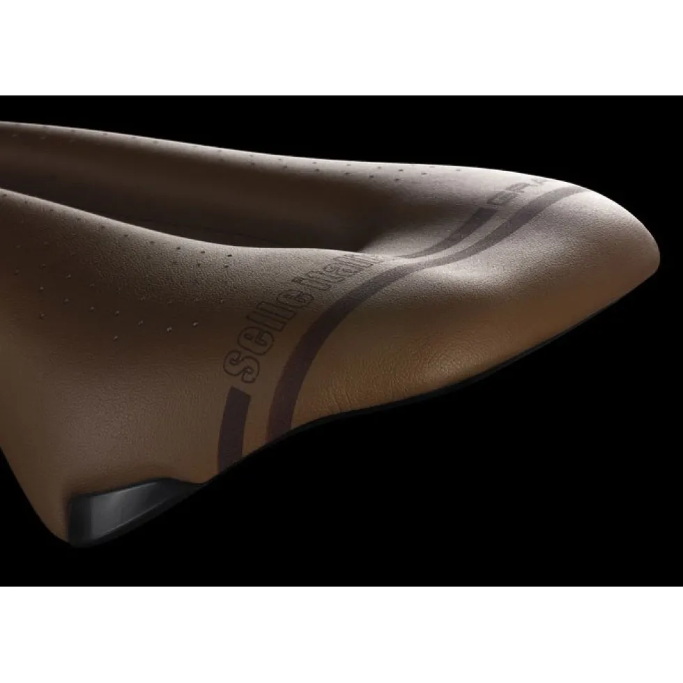 Selle Italia Novus Boost Gravel Heritage Saddle - Superflow | TI 316 - L3 | brown