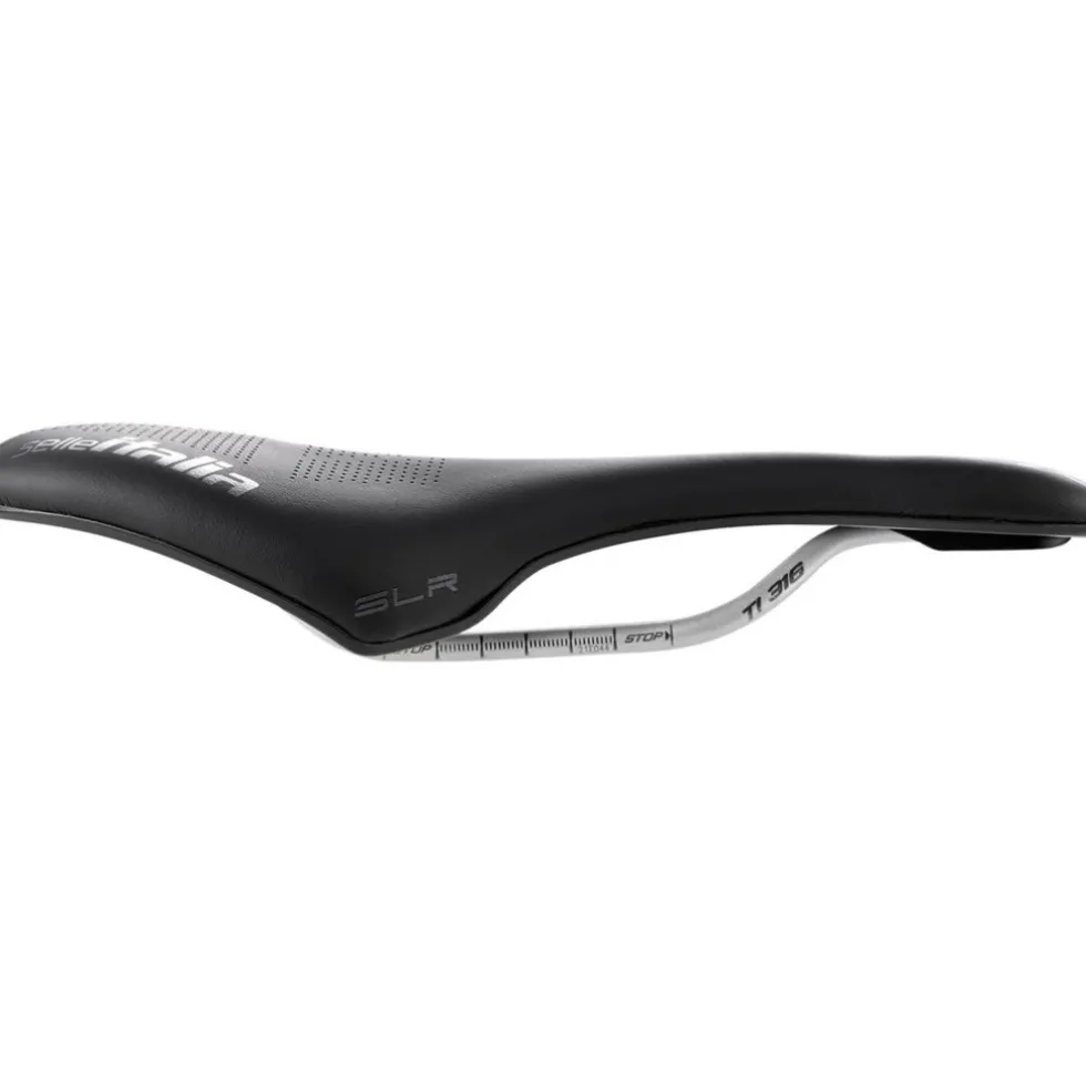 Selle Italia SLR Boost Endurance Zadel - Superflow | TI 316 - S3 | zwart