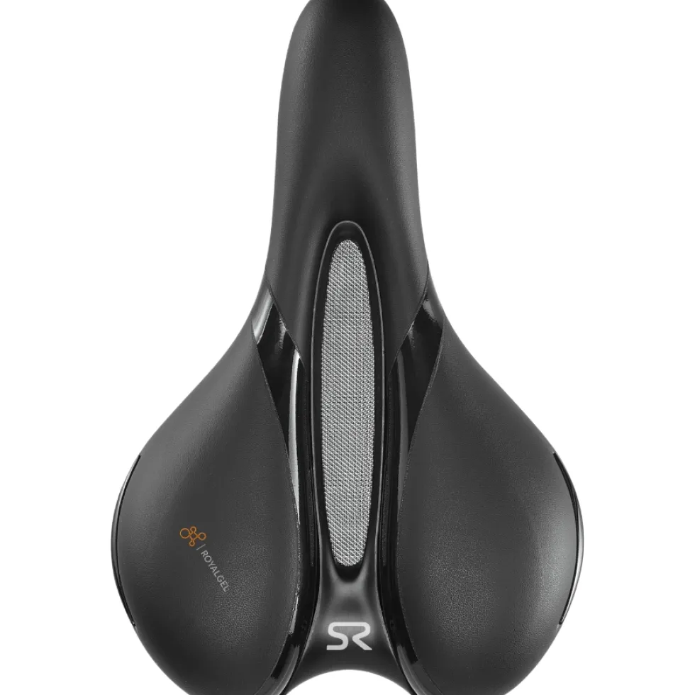 Selle Royal Respiro Stracciatella Zadel - Moderate | Zwart