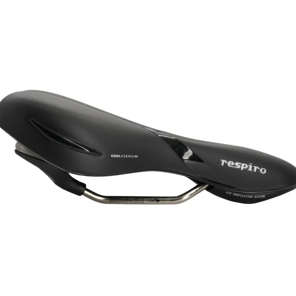 Selle Royal Respiro Stracciatella Zadel - Moderate | Zwart