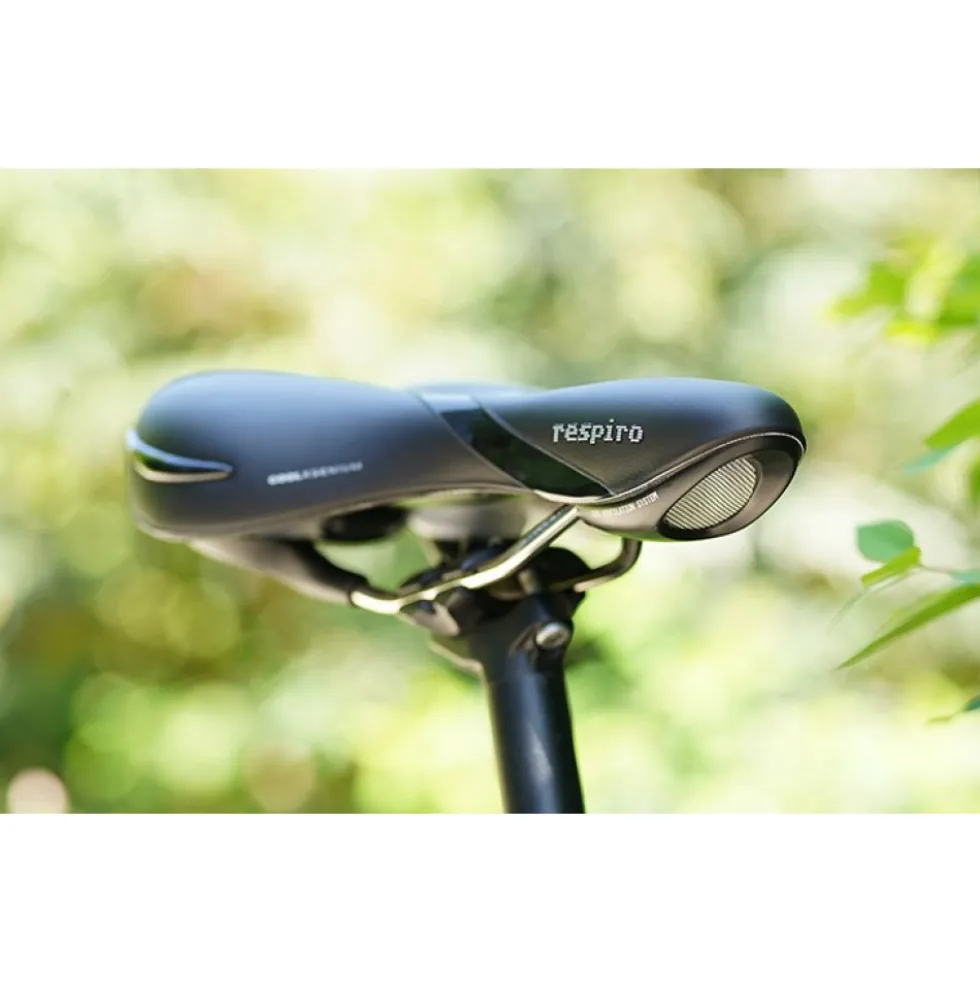 Selle Royal Respiro Stracciatella Zadel - Moderate | Zwart