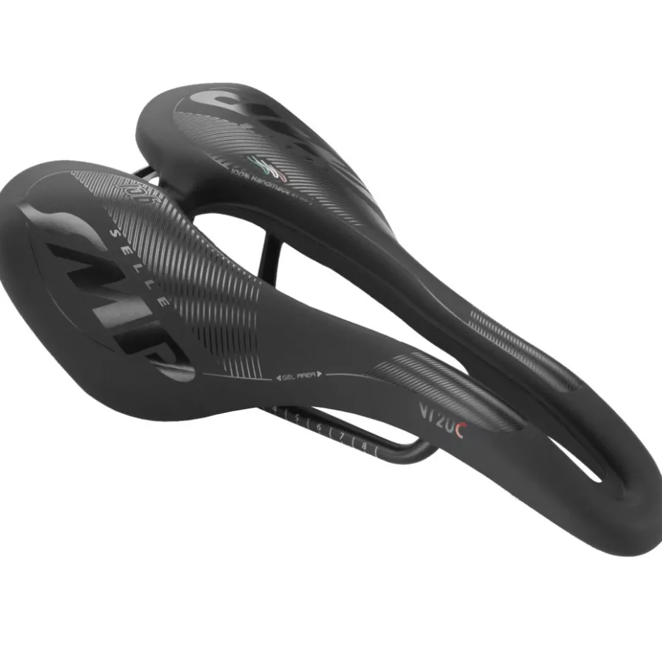Zadels < Selle SMP VT20C Gel Zadel - zwart