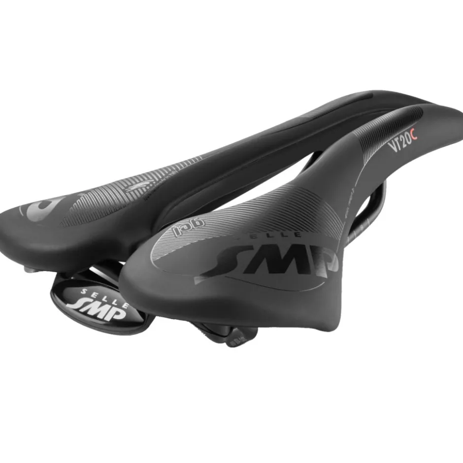 Zadels < Selle SMP VT20C Gel Zadel - zwart