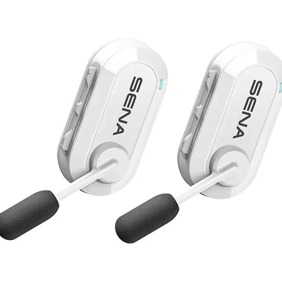 SENA BiKom 20 - Fietscommunicatiesysteem - Wit | Set van 2