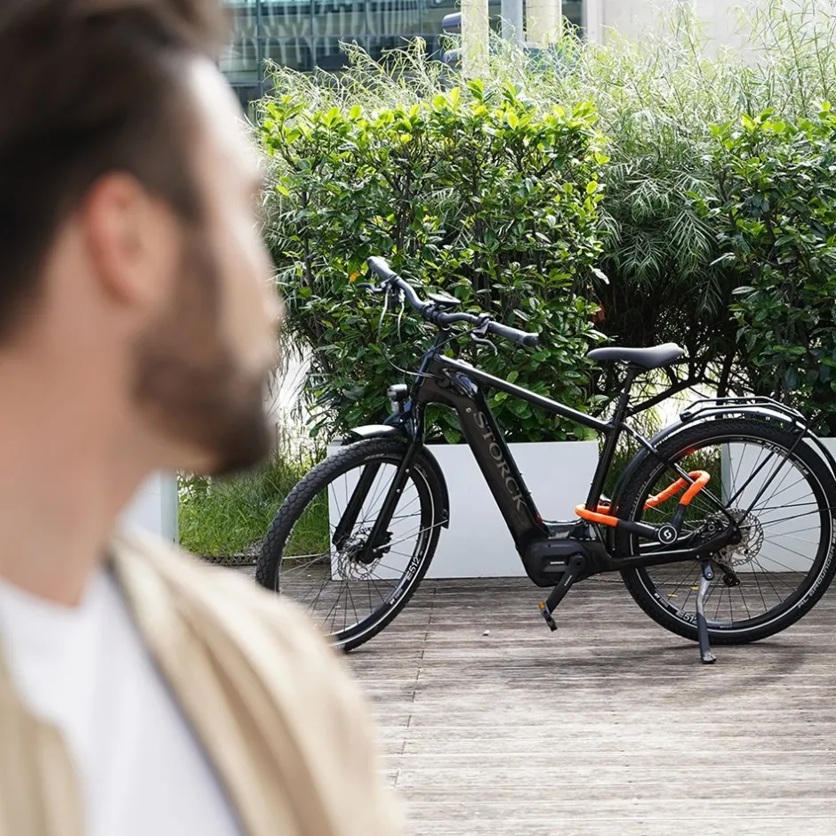 Kettingsloten < Serea Smart Lock SWIFT Fietsslot - 100 x 6 mm - Oranje