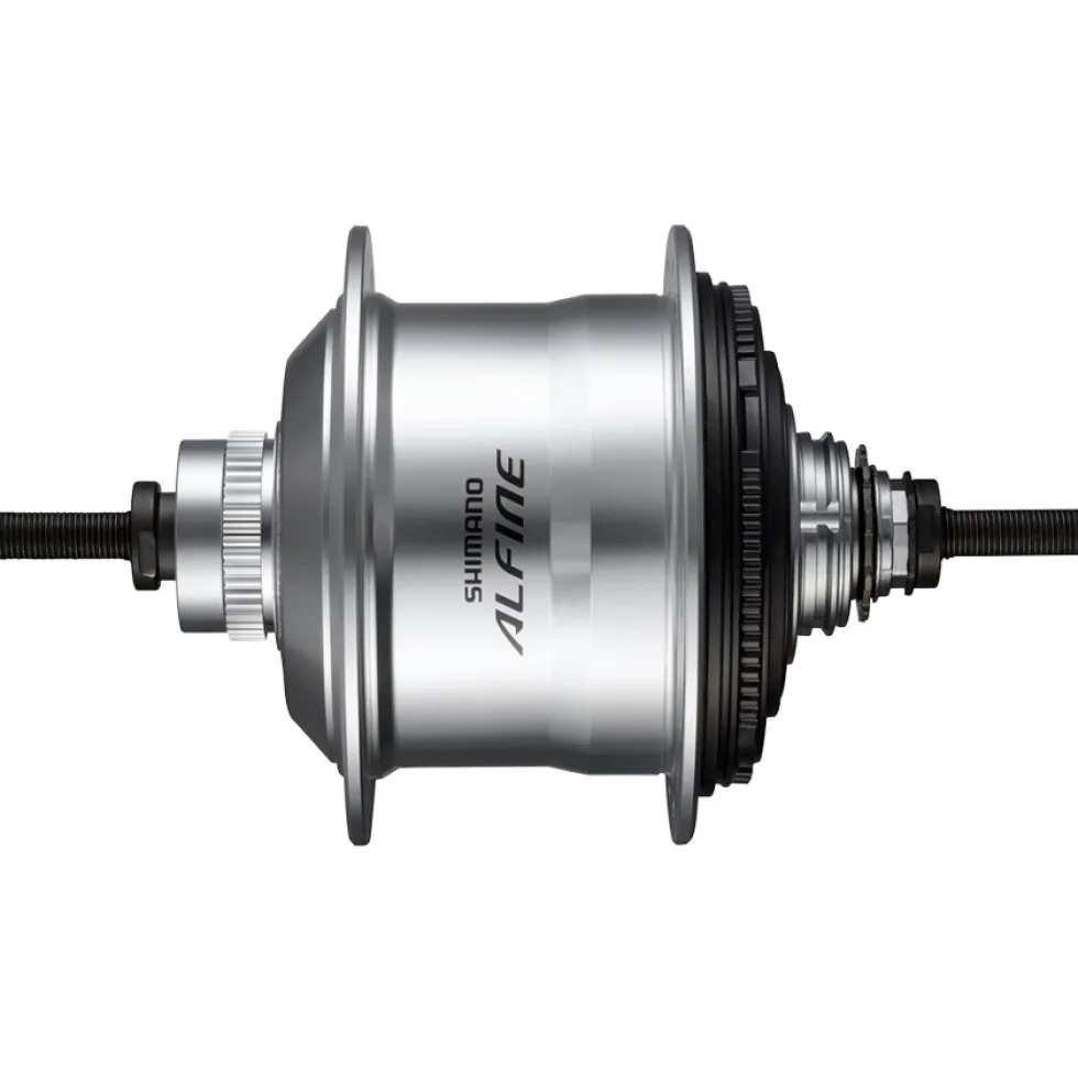 Shimano Alfine SG-S7001-11 Internal Gear Hub - Centerlock - 10x135mm - 11-Speed - silver