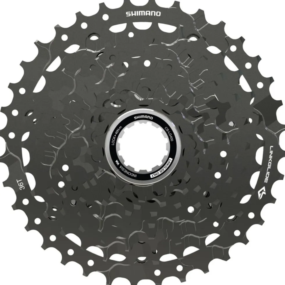 Shimano CS-LG400 Cassette - LinkGlide | 9-voudig - 11-36 Tanden