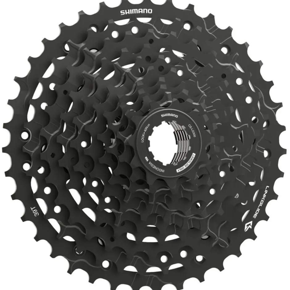 E-Bike Aandrijving|Cassettes < Shimano CS-LG300 Cassette - LinkGlide | 10-voudig - 11-39 Tanden