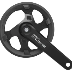 Crankstellen < Shimano CUES FC-U00-1 Crankset - Square Type (Vierkant) | 9/10/11-voudig - met Kettingbeschermer