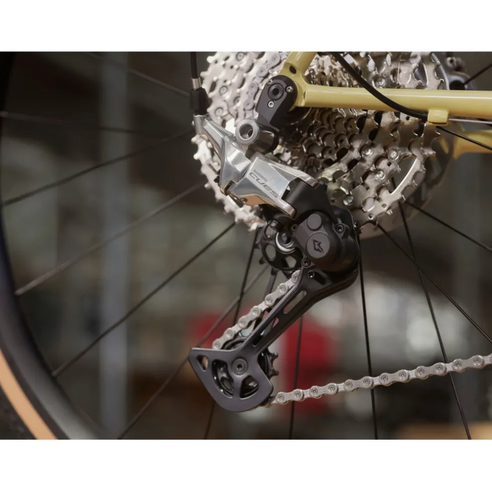 Shimano CUES RD-U6000 Achterderailleur - Shadow RD+ | 1x10/11-voudig | Polished Silver Edition - middellang (GS)