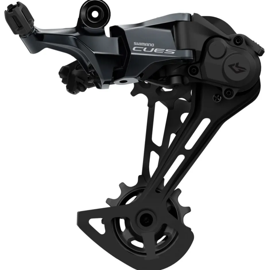 Derailleurs < Shimano CUES RD-U8000 Achterderailleur - Shadow RD+ | 1x11-voudig | middellang (GS)