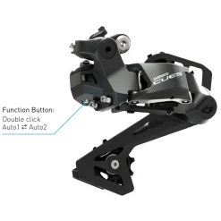 Derailleurs < Shimano CUES RD-U6050 Rear Derailleur - Shadow RD | Di2 | 10-speed | medium (GS)
