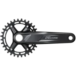 Shimano Deore FC-M5100-1 Crankset 1x10/11-Voudig - zwart