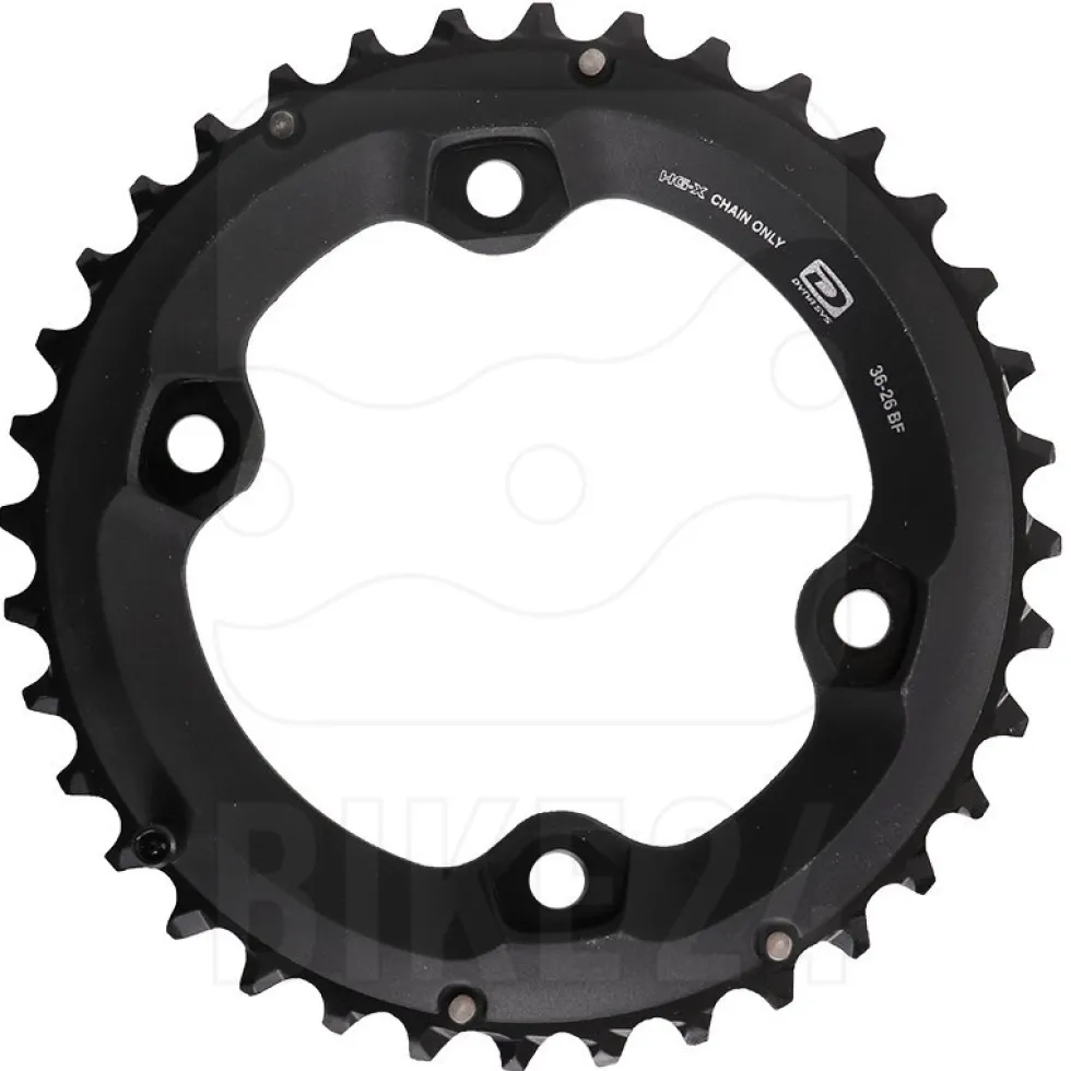 Shimano Deore FC-M6000-2 Kettingblad 2x10-Voudig