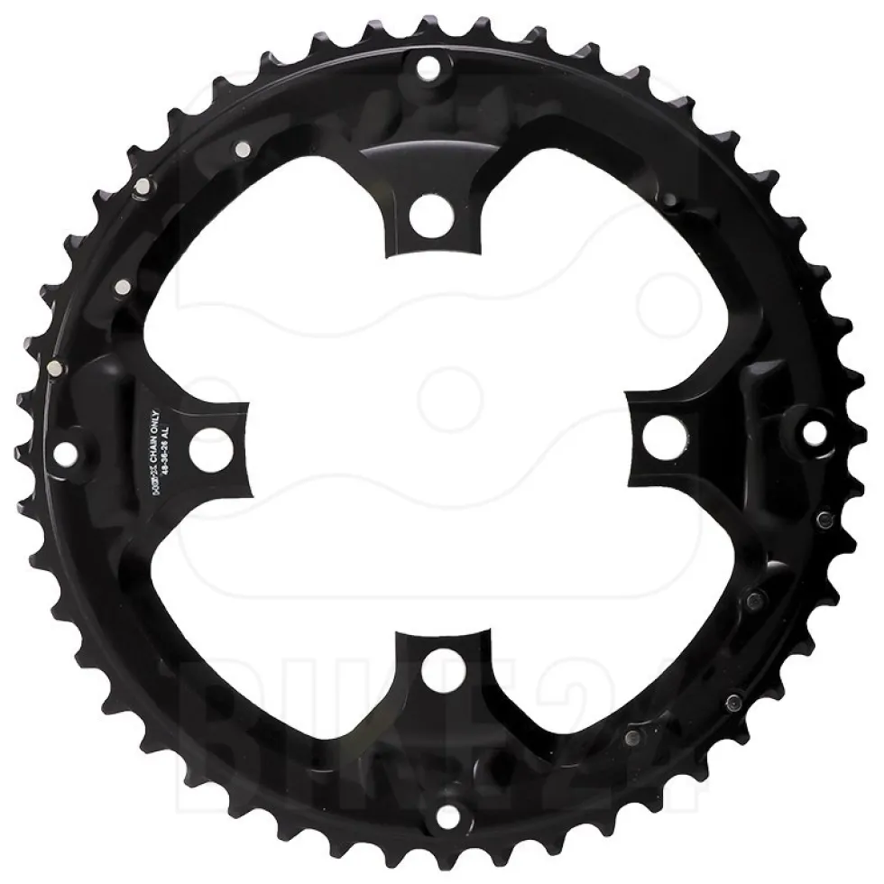 Shimano Deore Trekking FC-T6010 Kettingblad - 3x10-Voudig - zwart