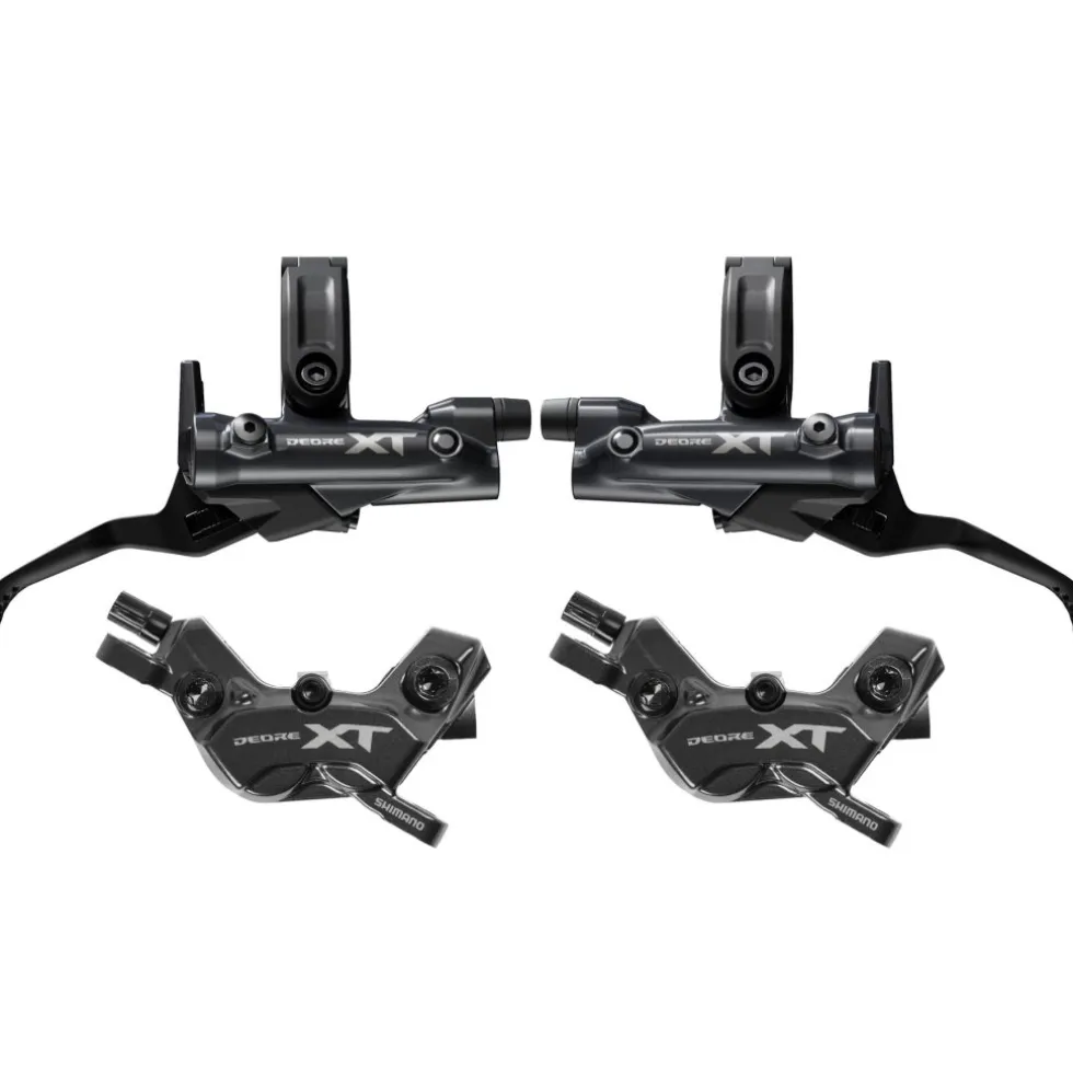 Shimano Deore XT BL-M8200 / BR-M8220 Schijfremset - Post Mount | 4-zuiger | J-Kit - Speciale aanbieding