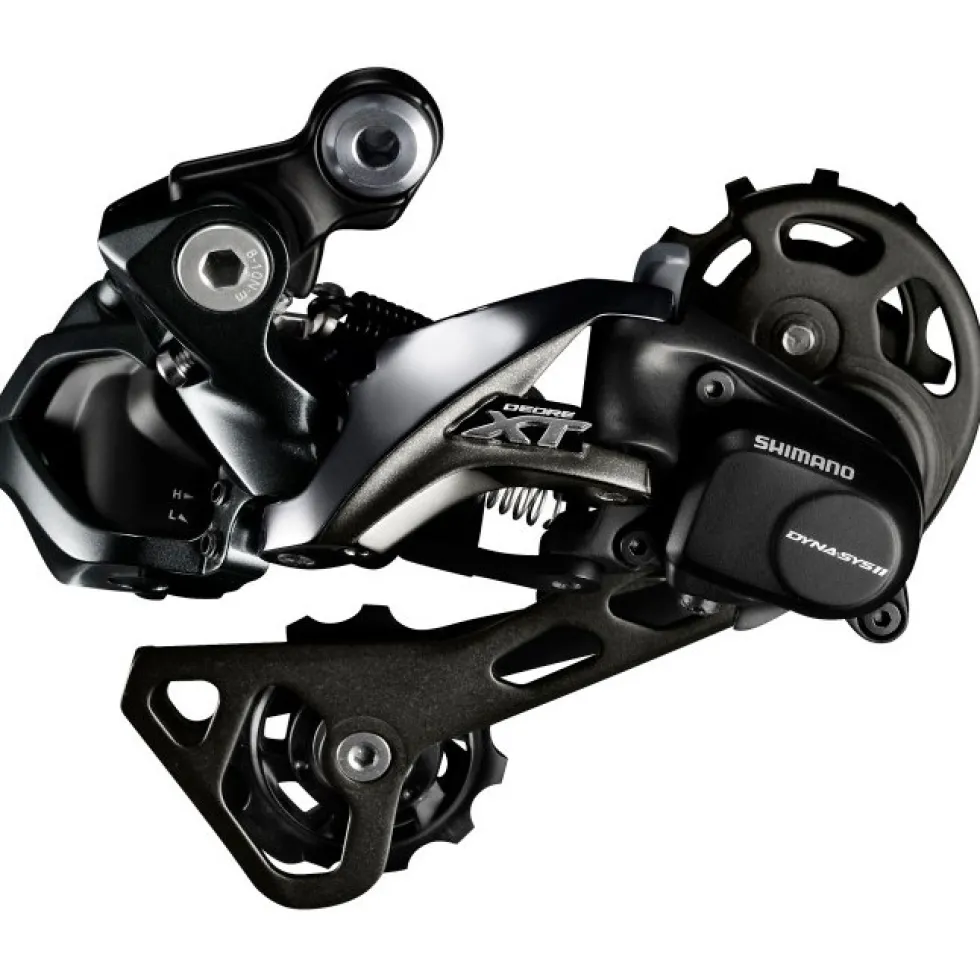 Shimano Deore XT Di2 RD-M8050-GS Rear Derailleur - medium 11-speed - black