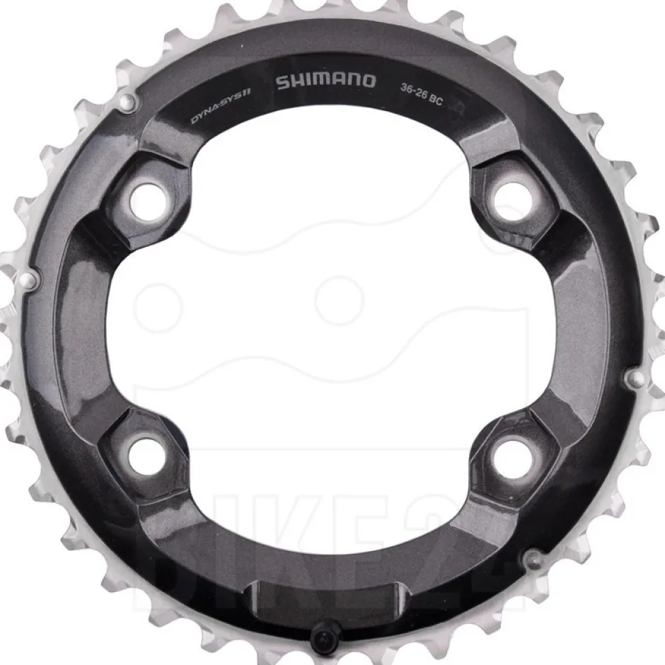 Kettingbladen < Shimano Deore XT FC-M8000 Kettingblad 2x11-Voudig