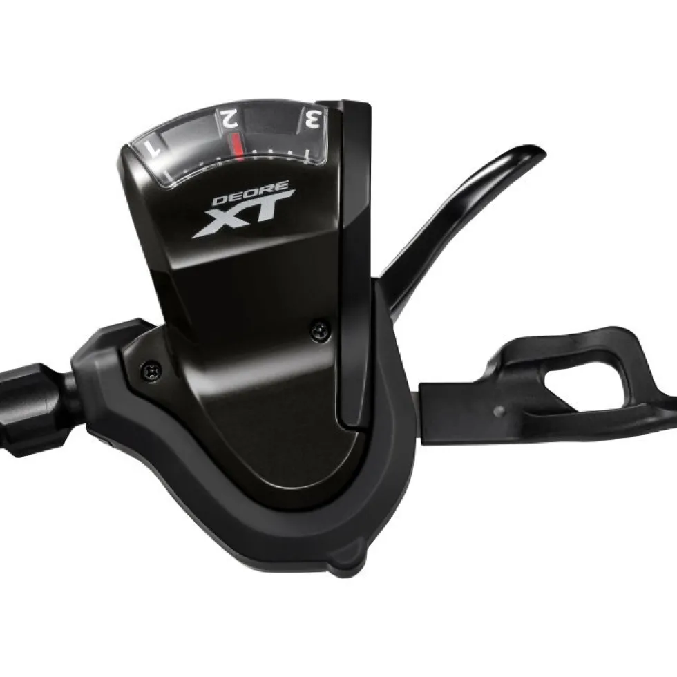 Shimano Deore XT Trekking SL-T8000 Rapidfire Plus Shifting Lever - 3-speed - left