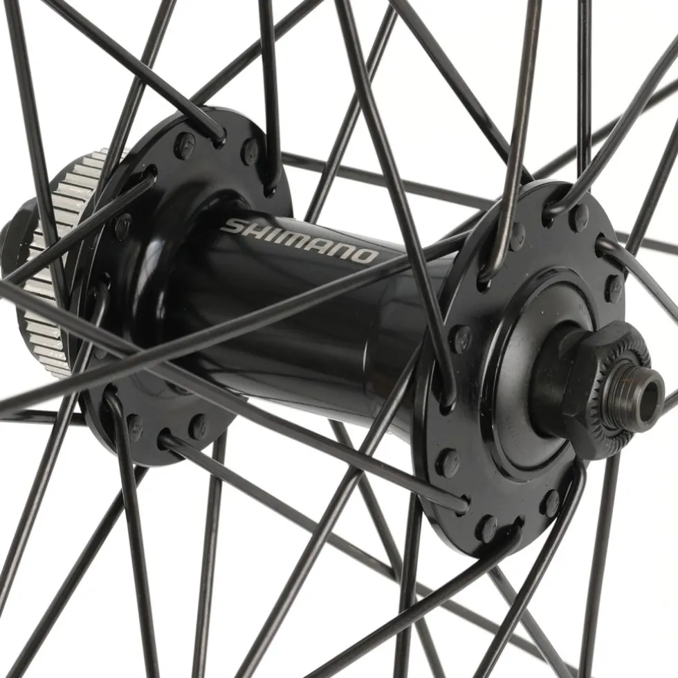 Shimano | DT Swiss - HB-QC400 | U 533 Voorwiel - 26" | Clincher | Centerlock - 9x100mm QR