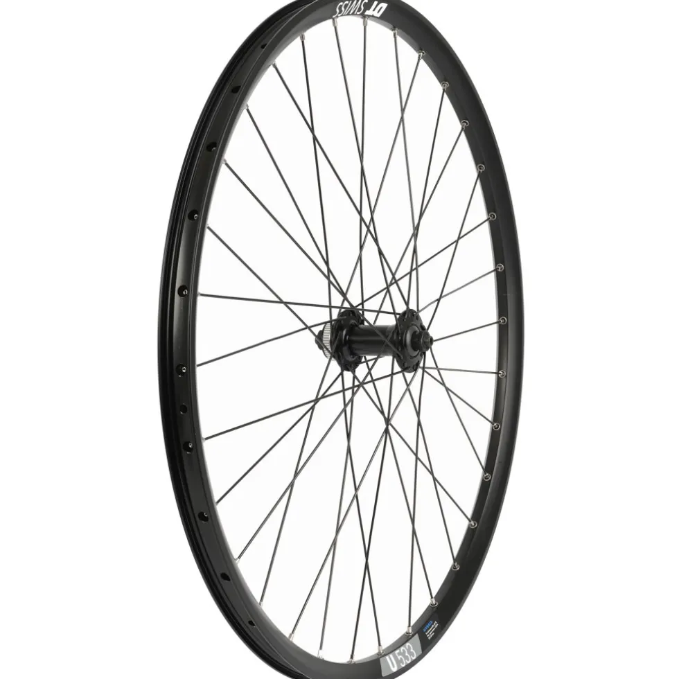 Shimano | DT Swiss - HB-QC400 | U 533 Voorwiel - 26" | Clincher | Centerlock - 9x100mm QR