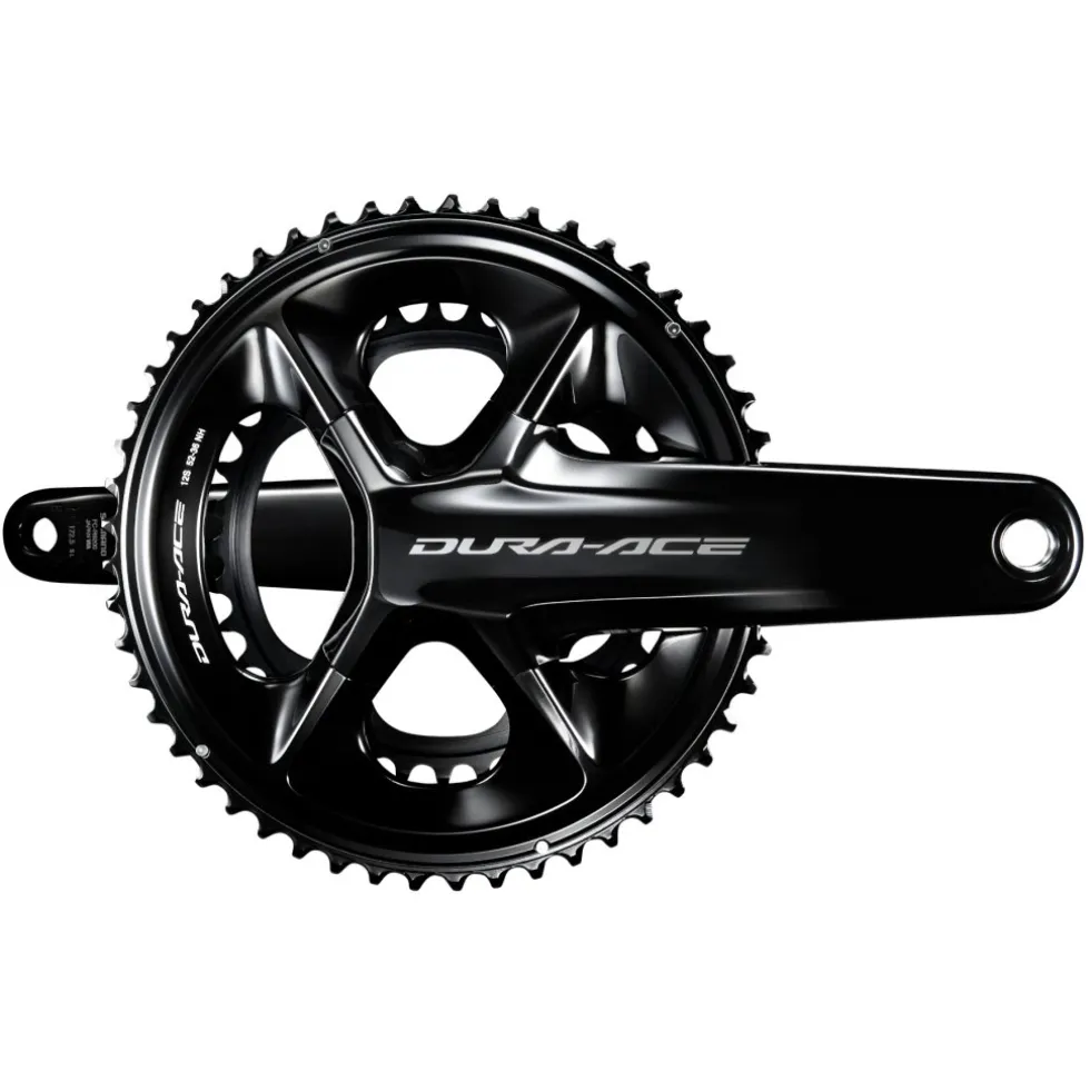 Shimano Dura Ace FC-R9200 Crankset - 2x12-Voudig - zwart