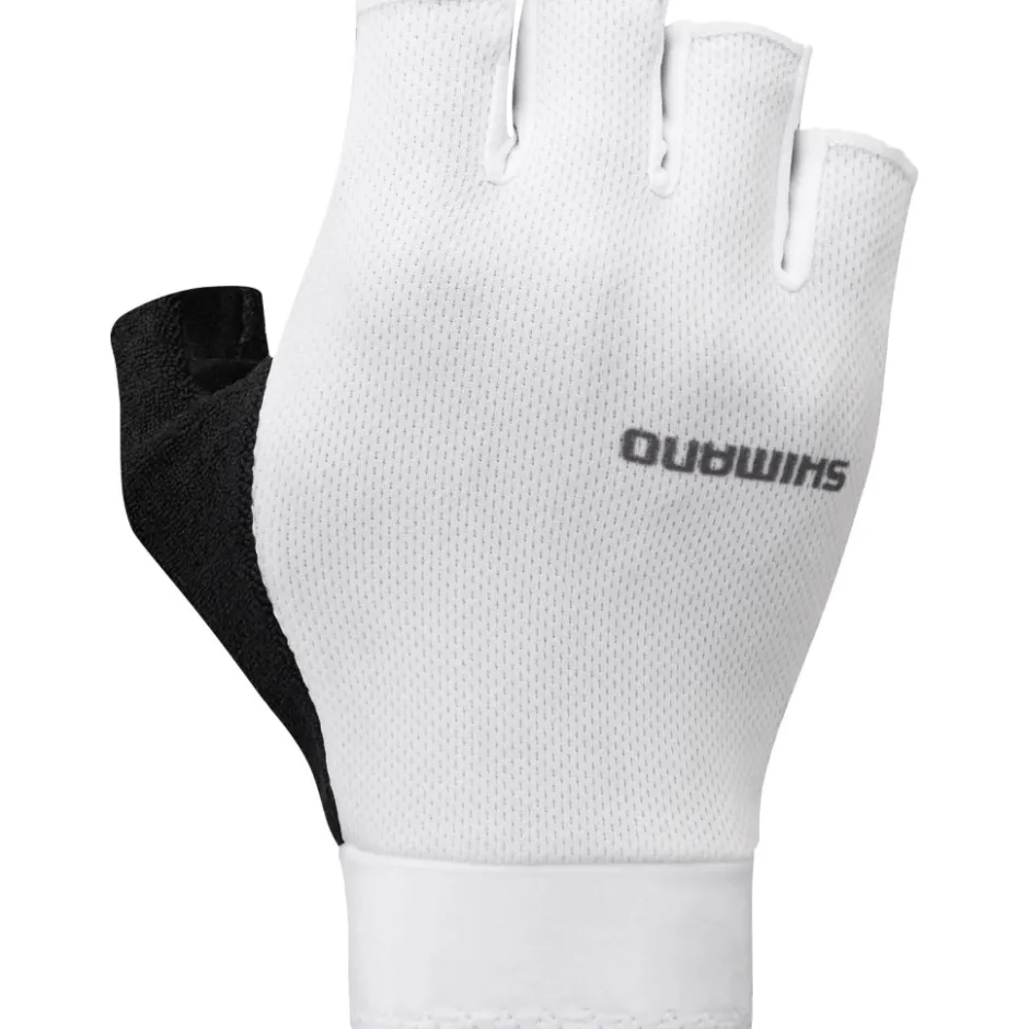 Wielerhandschoenen < Shimano Exporer Ge Handchoenen - Wit