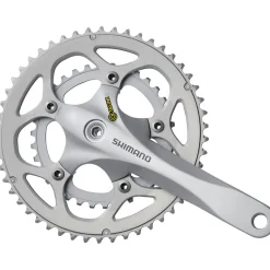 Shimano FC-R345 Compact Crankset 2x9-speed - zilver