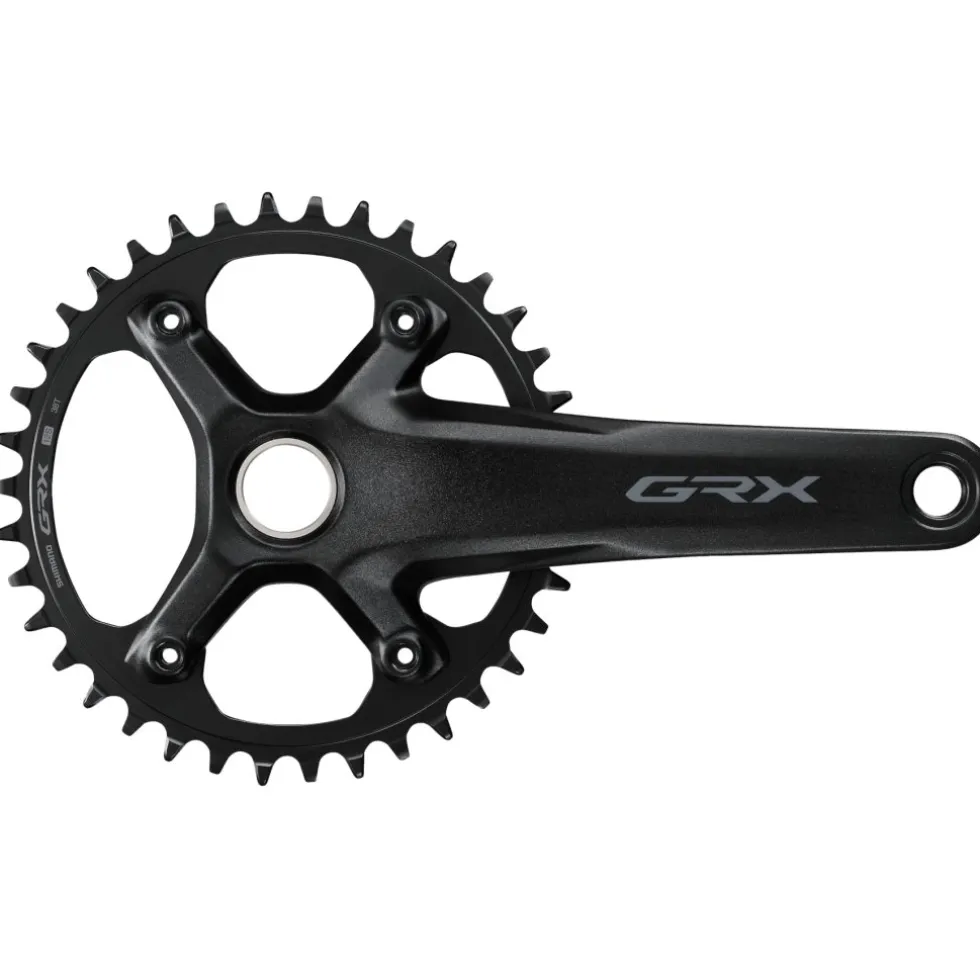 Shimano GRX FC-RX610 Crankset - 1x12-voudig