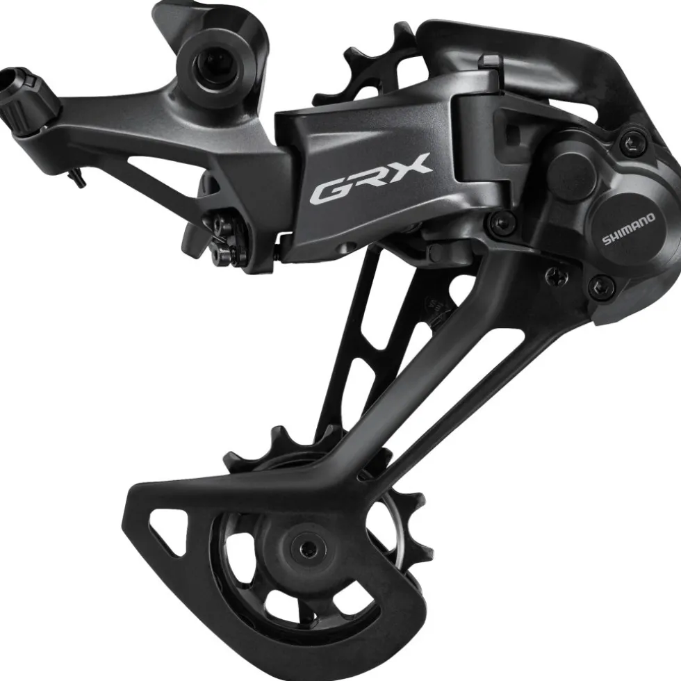 Shimano GRX RD-RX822-SGS Achterderailleur - Shadow RD+ | 1x12-voudig - lang - zwart