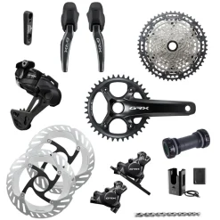 Groepsets < Shimano GRX 827 Schakelgroep - Di2 | 1x12-voudig - Speciale Aanbieding