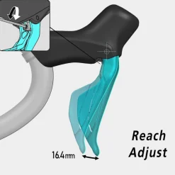 Shimano GRX ST-RX715 Rem-/Schakelhendel - Di2 | STI | Schijfrem (hydraulisch) - 12-voudig | rechts (R)