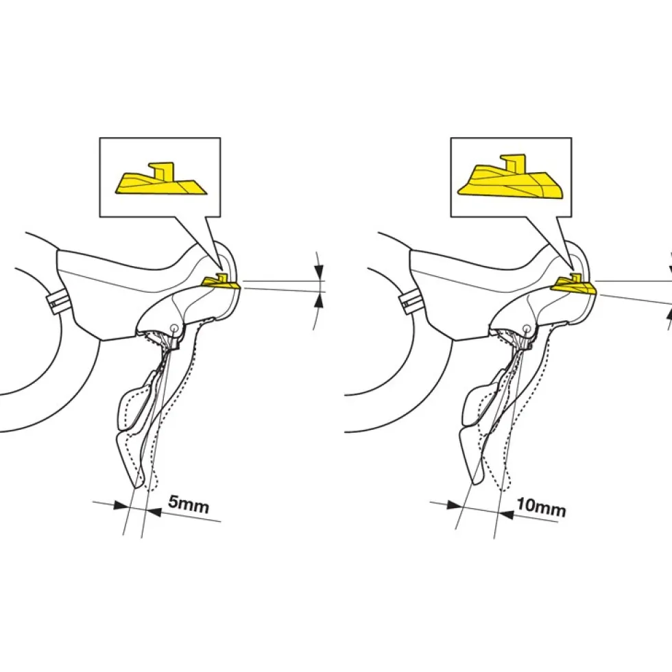 Shimano Hand Adjustment Block left for Ultegra ST-6700 STI