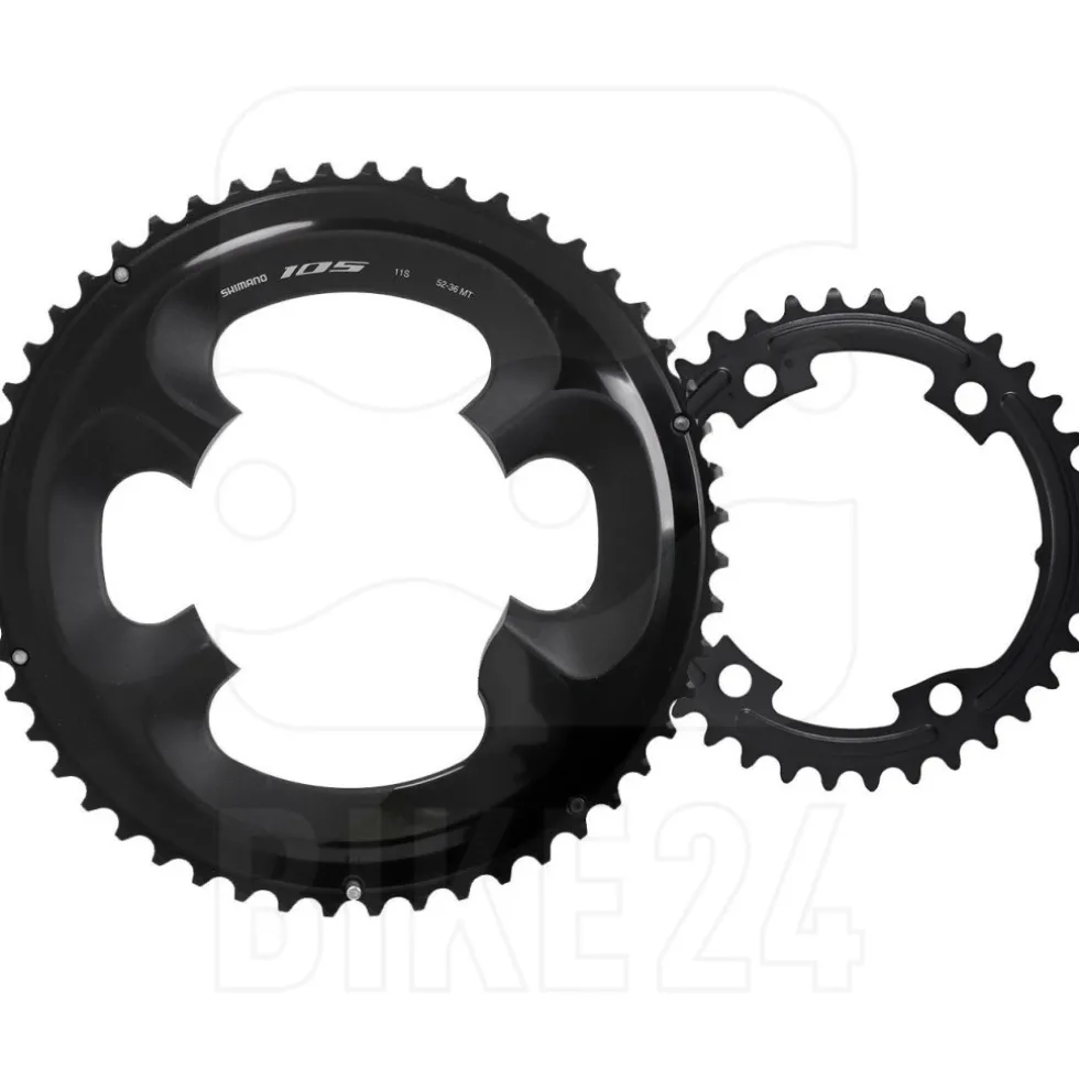 Shimano Kettingblad - 2x11 Voudig | voor 105 FC-R7000 Crankset - zwart