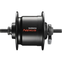 Shimano Nexus DH-C3000-3N-NT Hub Dynamo - Rim Brake - 9x100mm Nut Type - black