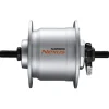 Shimano Nexus DH-C3000-3N-NT Hub Dynamo - Rim Brake - 9x100mm Nut Type - silver