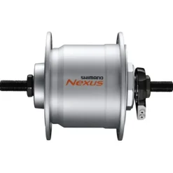 Shimano Nexus DH-C3000-3N-NT Hub Dynamo - Rim Brake - 9x100mm Nut Type - silver