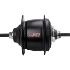 Shimano Nexus SG-C6001-8R Internal Gear Hub - Roller Brake - 10x132mm Nut Type - 8-Speed - black