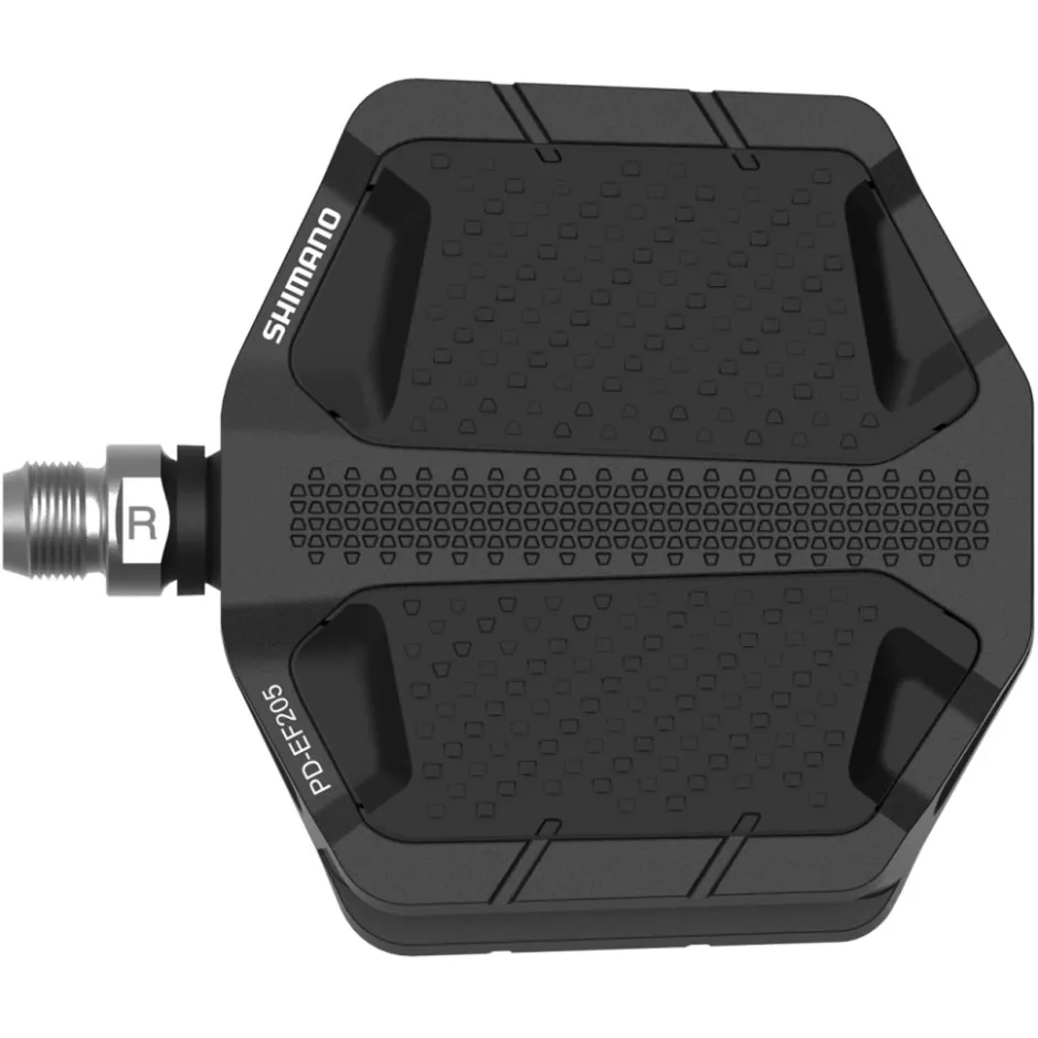 Platformpedalen < Shimano PD-EF205 Flat Pedalen - black